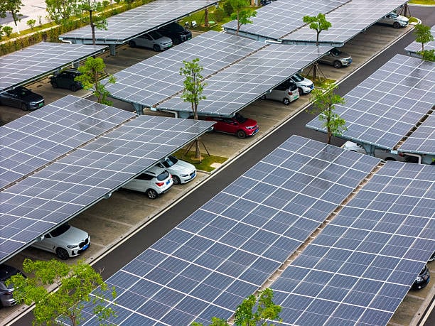 Solar Carports Turn Parking Lots
