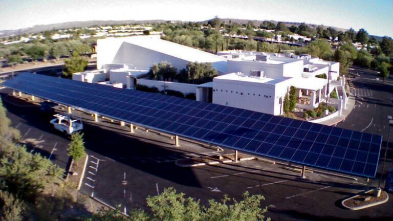 Solar Carport Structure Arizona